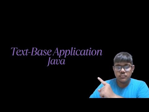 📘 Chapter 16 – Text-Based Application in Java