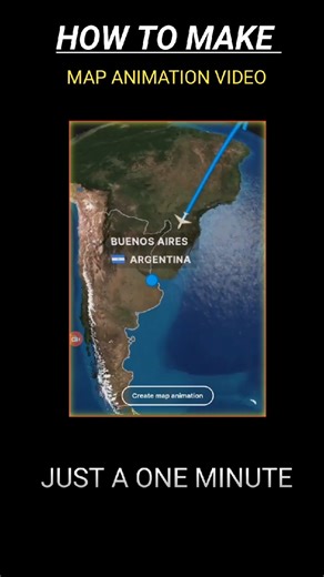 Create This Animated Travel Map Animation For Completely Free