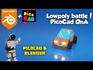 PicoCAD Tips & Tricks (Lowpoly Battle Update)