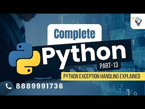 Python Exception Handling Explained 🚨 | Python Tutorial for Beginners (try, except, finally)