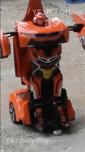 RC Car BMW Transformer | Toys for Kids | FLV Official