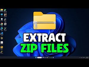 How To Extract ZIP Files Without WinRAR or 7-Zip