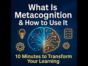 What Is Metacognition? A Simple Guide to Boosting Learning in 10 Minutes