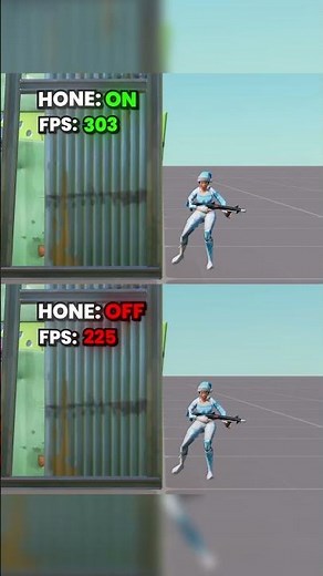 Before VS After PC OPTIMIZATION using Hone in FORTNITE