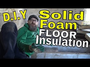 Insulating the Floor in Our Old Irish Cottage Renovation & Insulation DIY