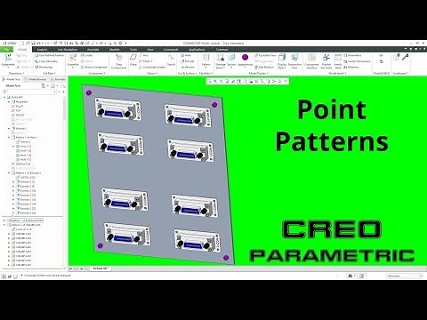 Creo Parametric - Point Patterns