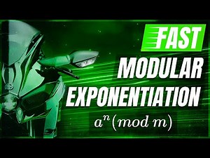The Fast Modular Exponentiation Algorithm in Python