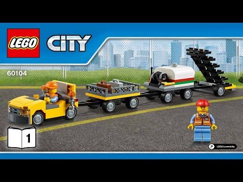 LEGO instructions - City - Airport - 60104 - Airport Passenger Terminal (Book 1)