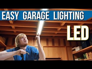DIY Garage Lighting. Options, and step-by-step installation.