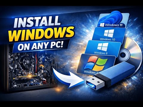Install Any Windows Version on Your PC Using an ISO - Complete Guide