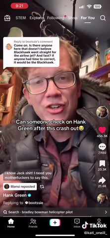 @Hank Green are you doing ok?😭#fyp