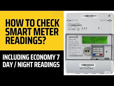 How to read or check smart meter readings | Economy 7 | Day Night readings