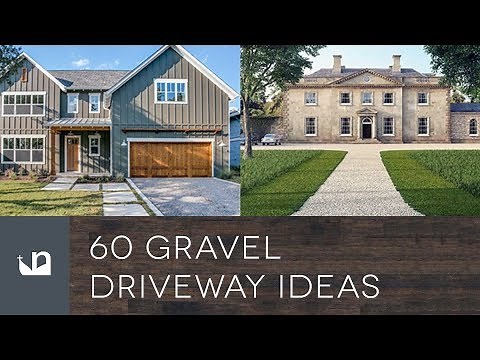 60 Gravel Driveway Ideas