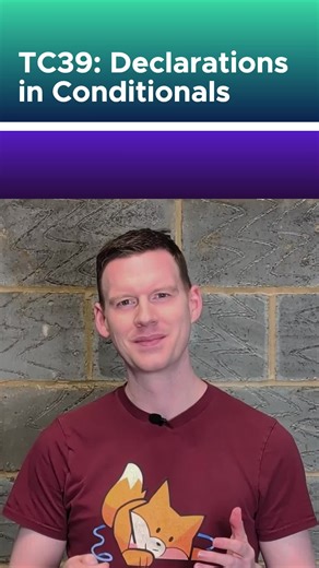 JavaScript declarations in conditionals was discussed at TC39 recently, but consensus broke down over one key detail. How do you think it should behave?