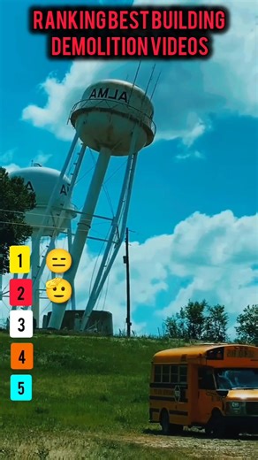 Ranking Best Building Demolition Videos 💥🏗️#shorts