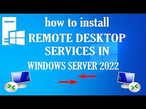How to Install Remote Desktop Services "RDS" Terminal Server in Server 2022 Step by Step !!