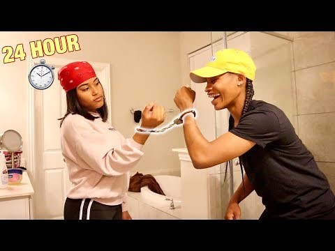 24 HOUR HANDCUFF CHALLENGE!! (INTENSE)