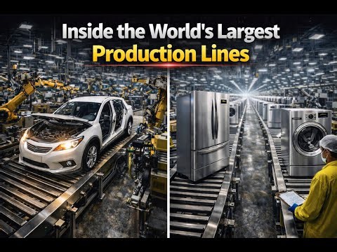How Mega Factories Work | Inside the World’s Largest Production Lines