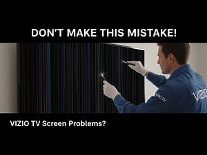 VIZIO TV Screen Problems? Fix These 5 Common Display Faults!