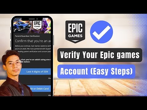 How to Verify Your Epic Games Account !