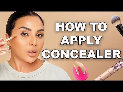 How To Apply Concealer For BEGINNERS