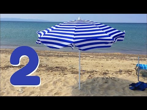 2 Ways How to Install a Beach Umbrella Windproof, daily life hacks, life tricks