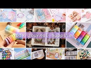 (Part-9) DIY JOURNAL Supplies /How to Make Journal Set at Home /DIY Journal Stationery /Journal kit