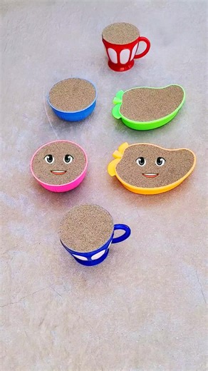 Enjoy ASMR Sand Cake Process for Relaxation