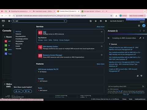 First steps after AWS account creation