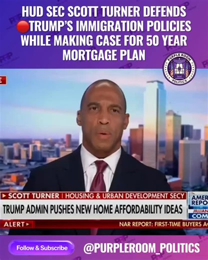 Scott Turner, the current Secretary of Housing and Urban Development (HUD) under President Trump, has defended the administration’s immigration policies while making a case for a 50-year mortgage plan. He has stated that taxpayer dollars should be prioritized for American citizens, and has worked to end federal housing benefits for undocumented immigrants. He was also confirmed as HUD Secretary in a 55-44 vote on February 5, 2025. Scott Turner’s stances on immigration and housing Prioritizing Am