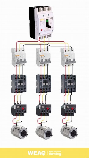 How to Set Up a Motor Control Panel with MCCB, AC Contactor, and Overload Relay