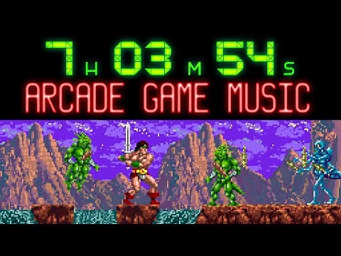 Over 7 hours of Arcade Game Music