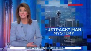The FBI has released a possible explanation for the mysterious photos of what’s been described as a “jetpack man” flying over Los Angeles. | CBS Evening News