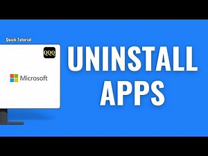 HOW TO UNINSTALL APPS FROM MICROSOFT STORE