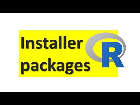 Comment installer des packages dans R