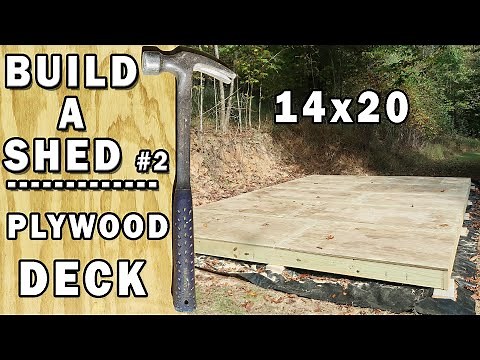 DIY 14x20 Shed Foundation: Step-by-Step Guide to Building a Durable Wood Platform Base. Build a Shed