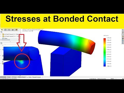 Solidworks Simulation tutorials | Structural analysis of assembly