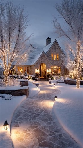 Dreamy Cottage, Cozy Cottage, Dreamy Rural Homes, Beautiful Christmas House Tour,Romantic Ambience😌