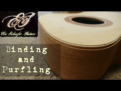Installing Binding and Purfling