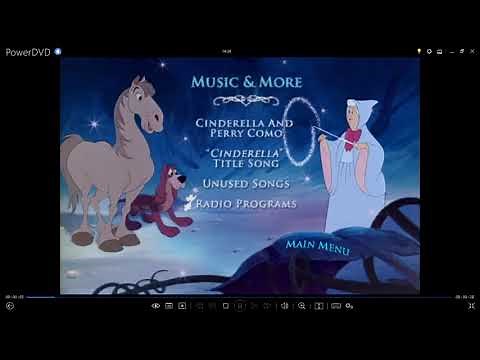 Cinderella:Platinum Edition (Disc 2) 2005 DVD Menu Walkthrough