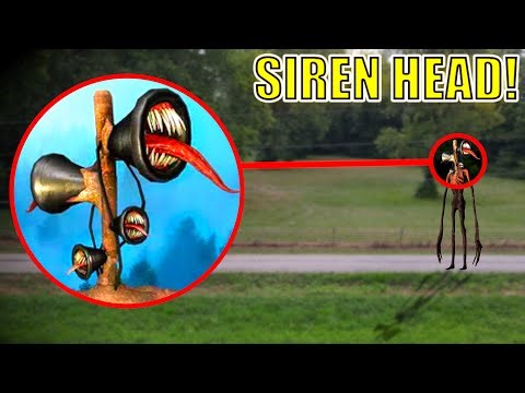 Drone Catches SIREN HEAD IN REAL LIFE!! (HE'S ACTUALLY REAL)