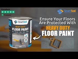 Concrete Garage Floor Paint for Workshops - Industrial Heavy Duty Paint for Stone Metal and Wood