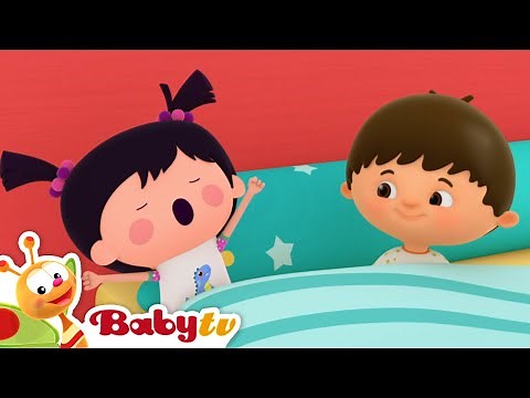 Ten in the Bed 🛌 🥱 | Numbers & Counting | Nursery Rhymes & Songs for Kids 🎵​ | ‪@BabyTV‬