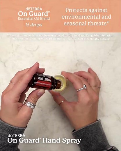 How to Make doTERRA On Guard Hand Sanitizing Mist Spray