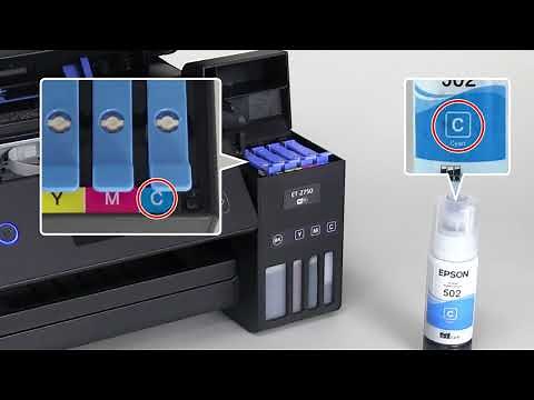 How to Refill Consumables (Epson ET-2750) NPD5834