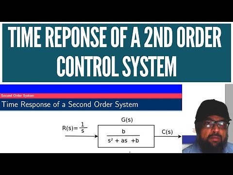 Time Response of a Second Order Control System