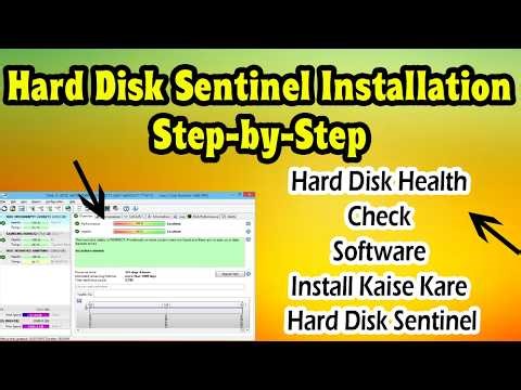 Hard Disk Sentinel Installation Step by Step Hard Disk Health Check👈 hindi