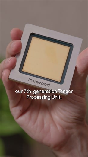 1.9M views · 35K reactions | VP & GM of AI & Infrastructure at Google Cloud, Amin Vahdat, shows off Ironwood, our seventh-generation TPU, from inside one of Google’s labs. Ironwood is purpose-built for the most demanding workloads—from large-scale model training and complex reinforcement learning (RL) to high-volume, low-latency AI inference and model serving. Learn more about our seventh-generation TPU → https://goo.gle/43Kuf4I | Google Cloud | Facebook
