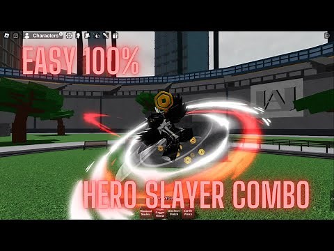 EASY 100% Hero Slayer Combo | Heroes Battlegrounds
