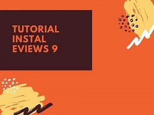 Tutorial instal eviews 9